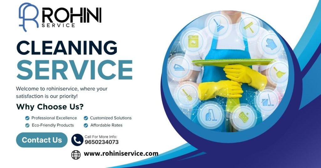Affordable home cleaning service in Rohini with trained staff
