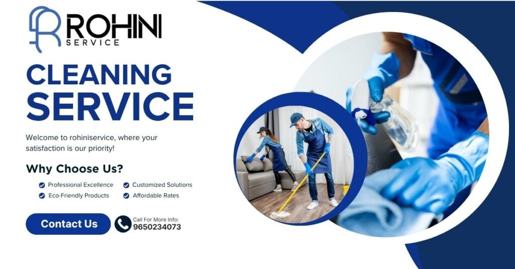 Professional home deep cleaning service in Rohini